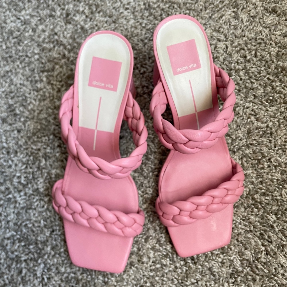 Dolce Vita Paily Heels - pink size 9